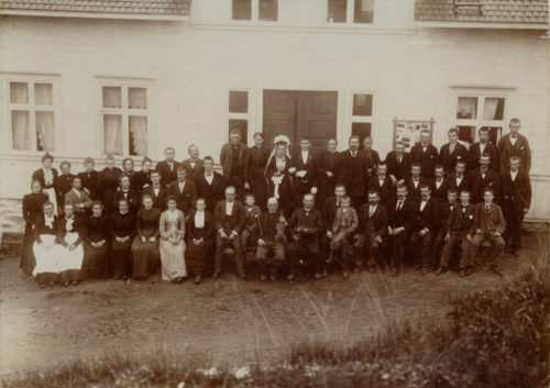 Bryllupet til Johanna Heimveg og Johan Brønstad i 1902. 
